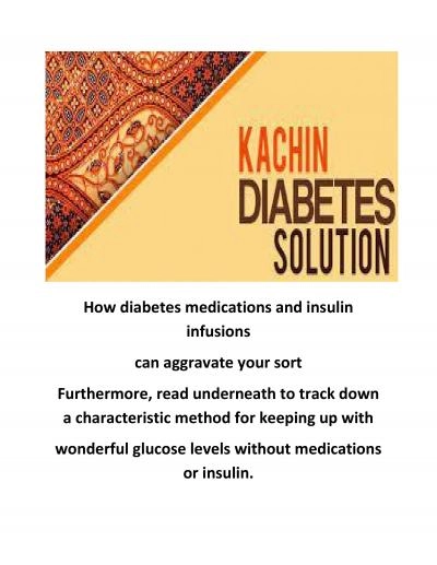 Kachin Diabetes Solution™ eBook PDF