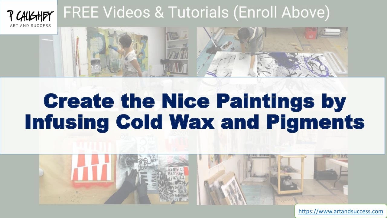 PDF-Create the Nice Paintings by Infusing Cold Wax and Pigments