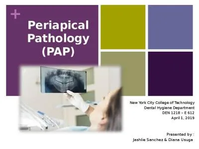 Periapical Pathology (PAP)