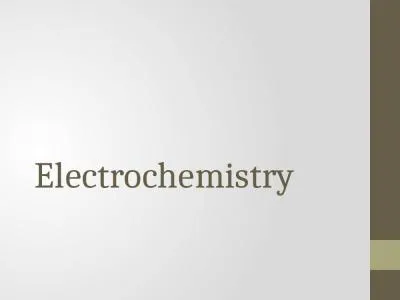 Electrochemistry homework