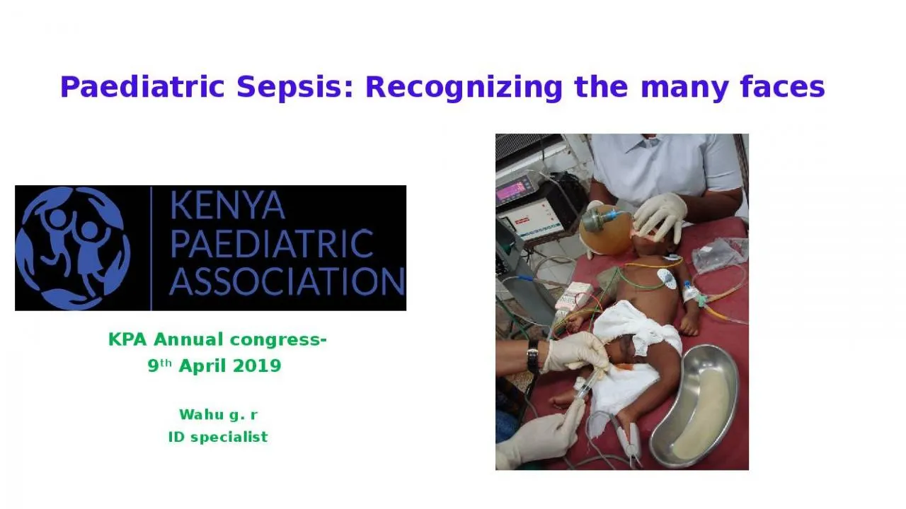 PPT-Paediatric Sepsis: Recognizing