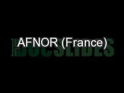 AFNOR (France)