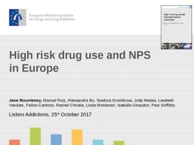 High risk  drug use and