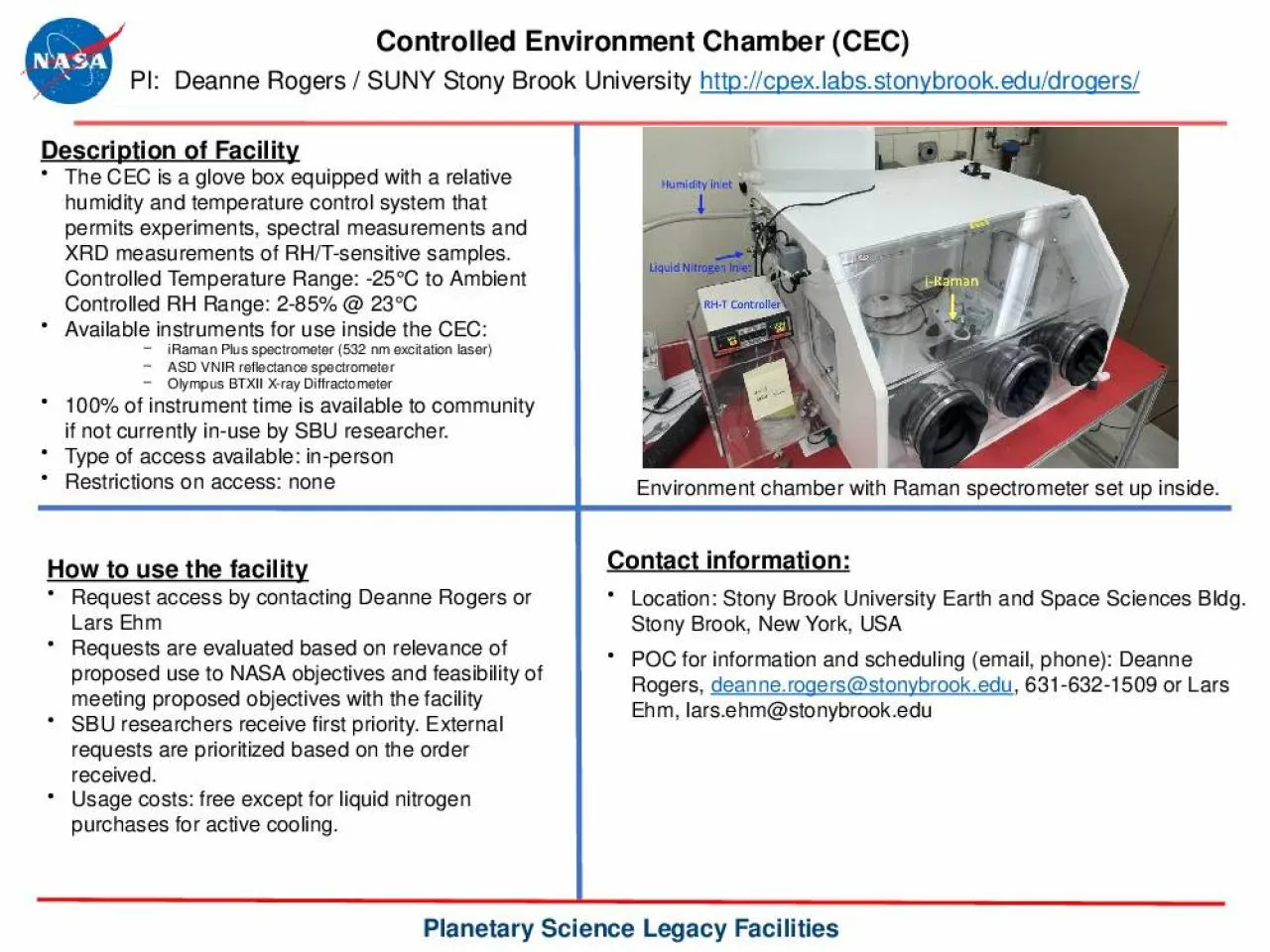 PPT-Controlled Environment Chamber (CEC)