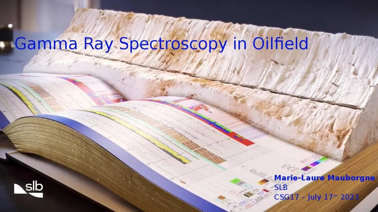 PPT-Gamma Ray Spectroscopy in Oilfield