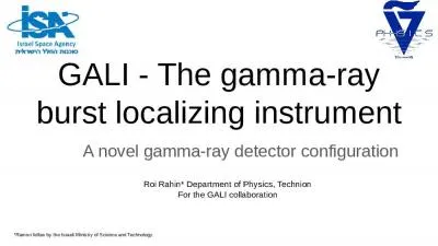 GALI - The gamma-ray burst localizing instrument