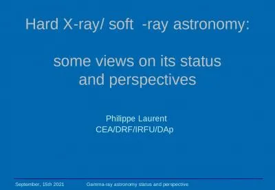 Hard X-ray/ soft  -ray astronomy: