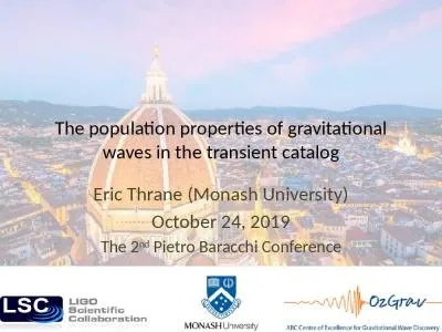 The population properties of gravitational waves in the transient