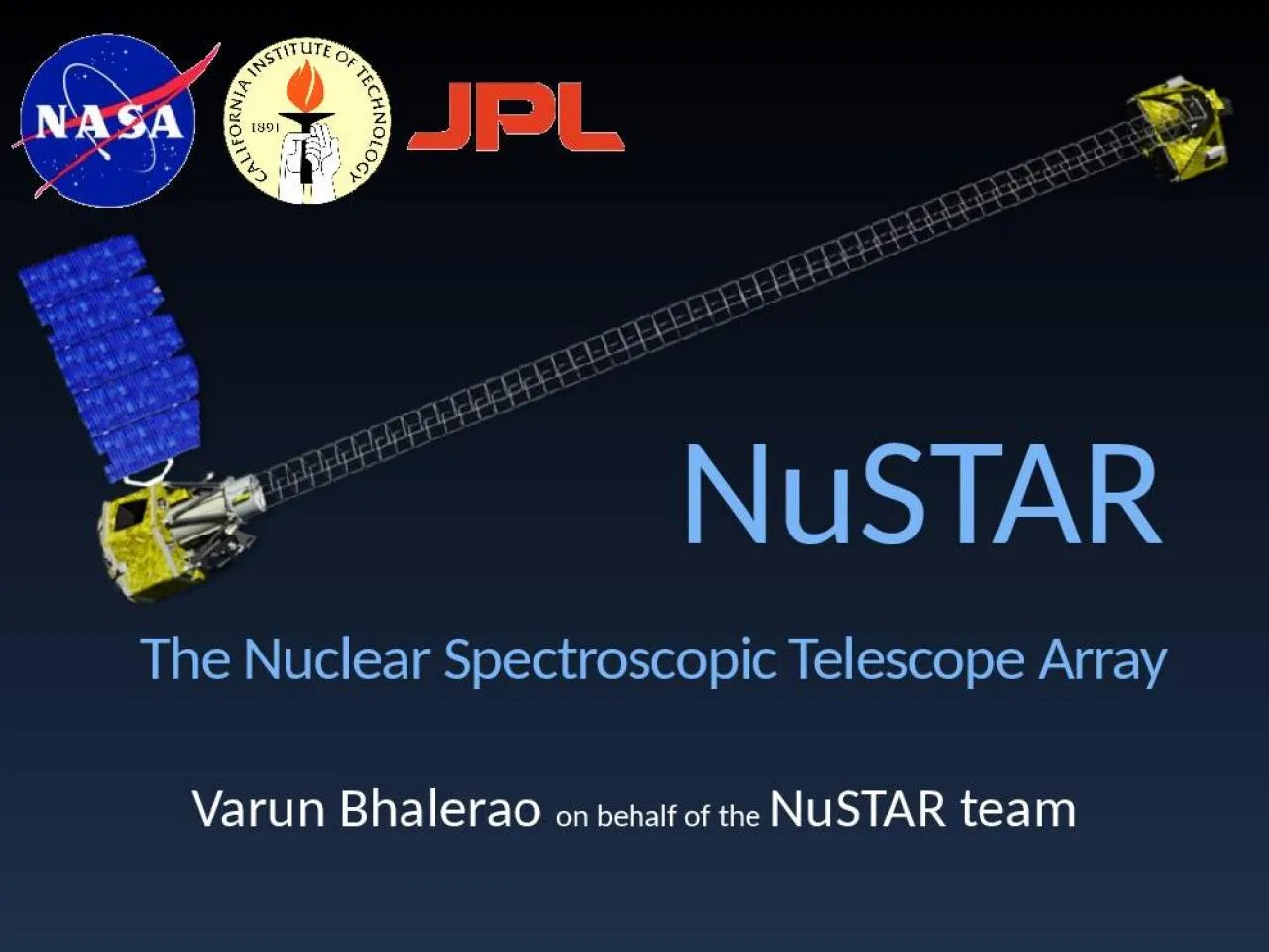 PPT-The Nuclear Spectroscopic Telescope Array