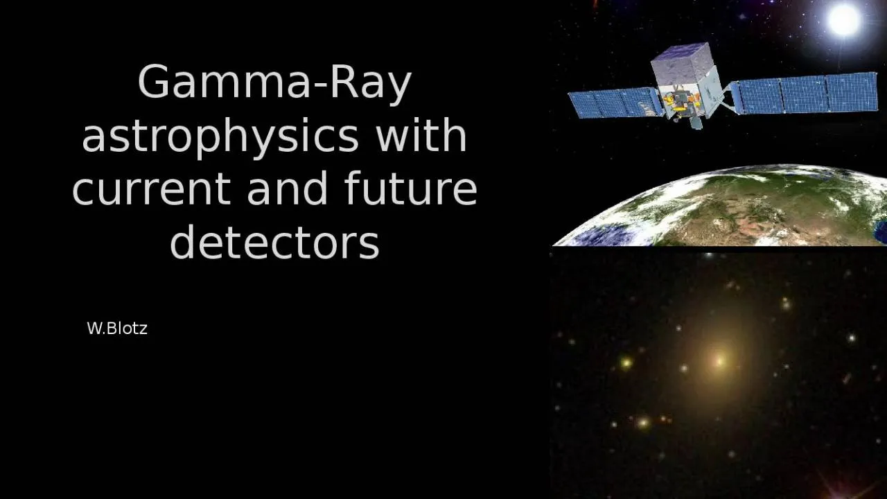 PPT-Gamma-Ray astrophysics with current and future detectors