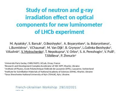 Study of neutron and g-ray irradiation effect on optical components for new luminometer of