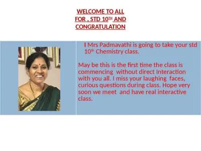 WELCOME TO ALL FOR , STD 10