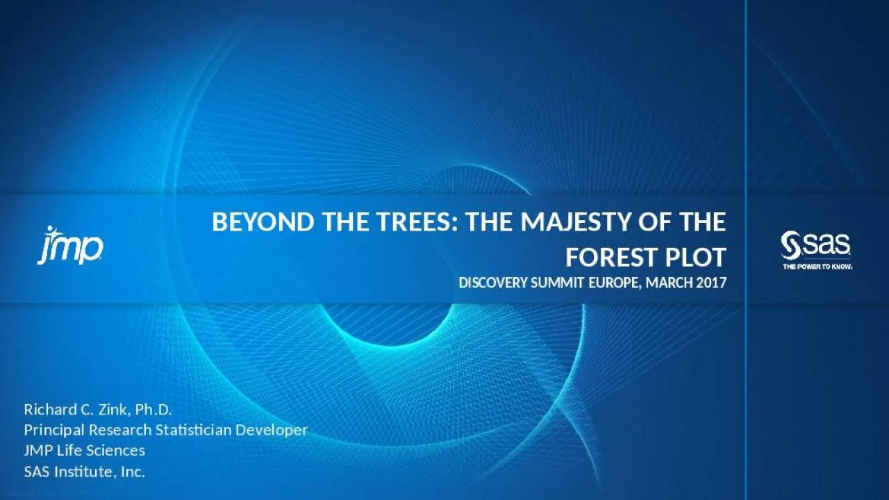 PPT-Beyond the Trees: The Majesty of the Forest Plot