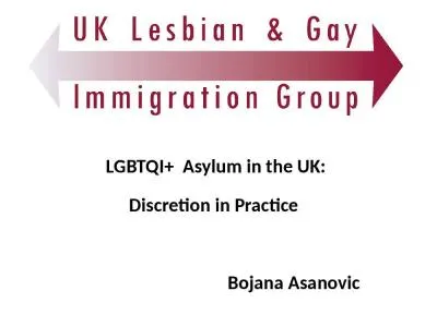 LGBTQI+  Asylum in the UK: