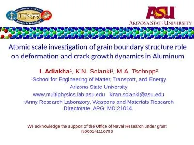 Atomic scale investigation of grain boundary structure role on deformation and crack growth dynamic