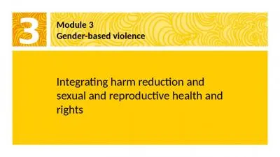 3 Module  3 Gender-based violence