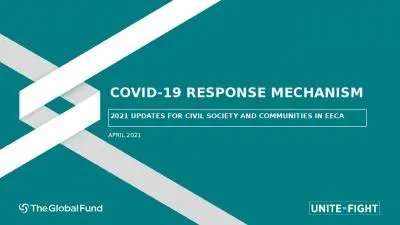 April 2021 Covid-19 response mechanism