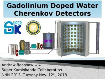 Gadolinium Doped Water Cherenkov Detectors