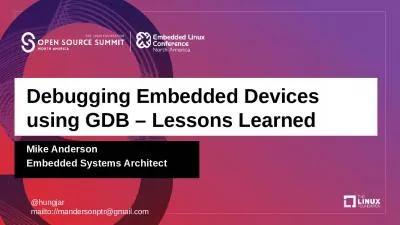 Debugging Embedded Devices using GDB – Lessons Learned