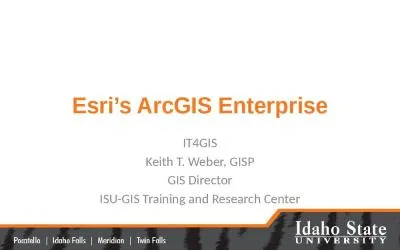 Esri’s  ArcGIS Enterprise