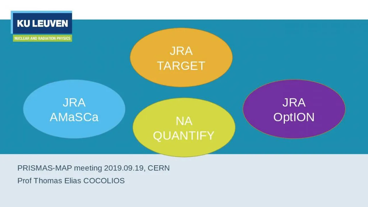 PPT-JRA TARGET JRA AMaSCa NA