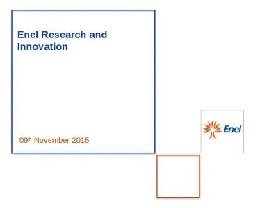 Enel Research and Innovation