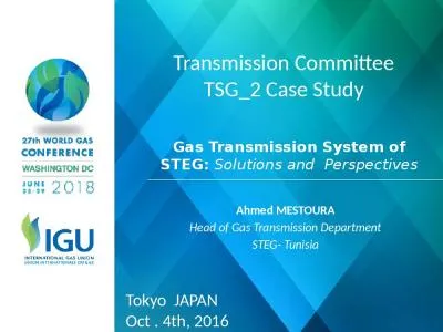 Transmission Committee TSG_2 Case Study