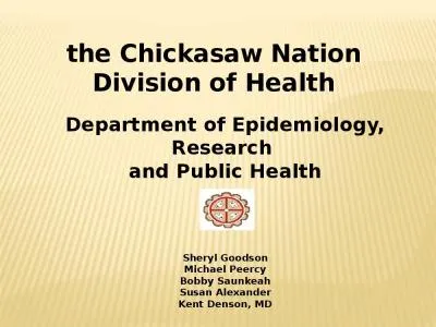 the Chickasaw  Nation  Division of Health