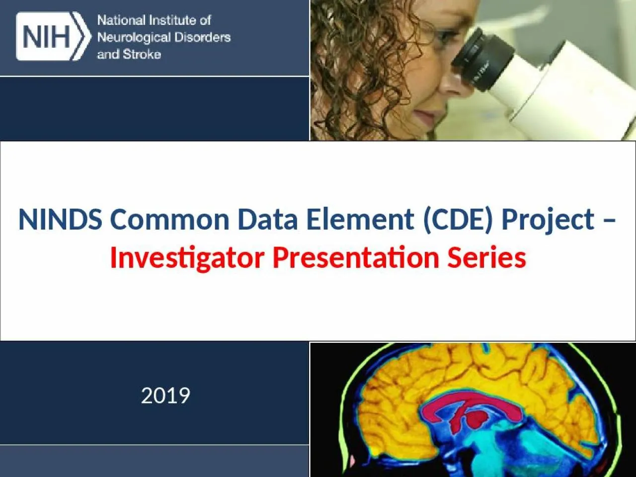 PPT-NINDS Common Data Element (CDE) Project –