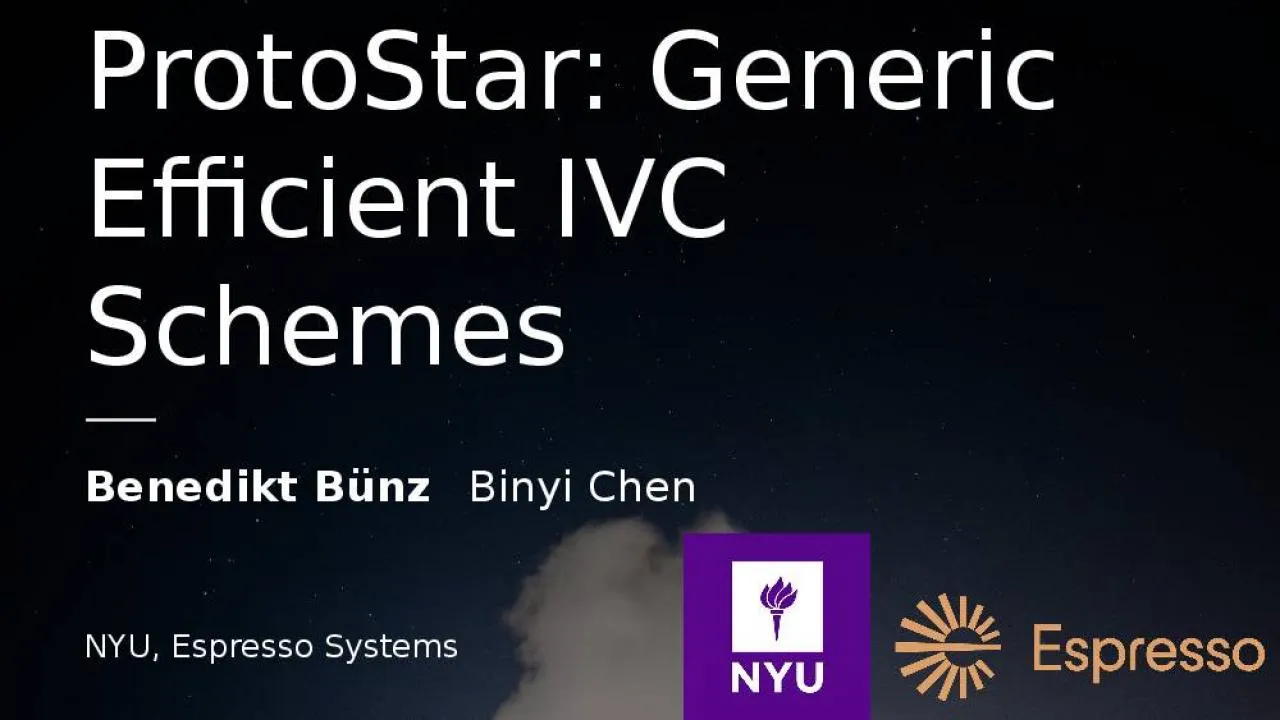 PPT-ProtoStar: Generic Efficient IVC Schemes