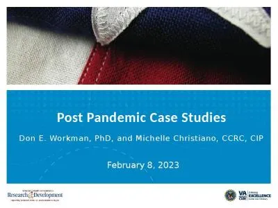 Post Pandemic Case Studies