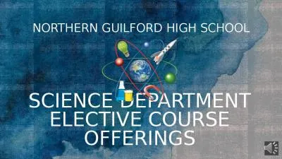 Science Department elective course offerings