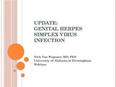 Update: Genital Herpes  Simplex Virus Infection