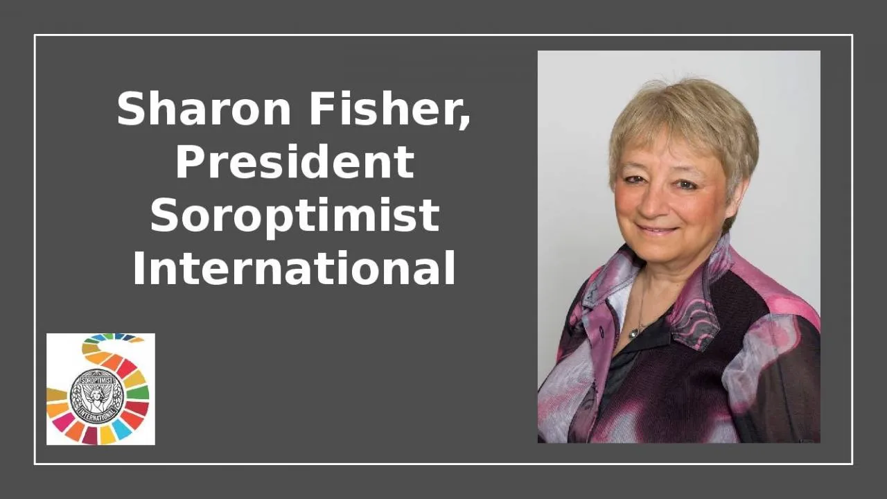 PPT-Sharon Fisher, President