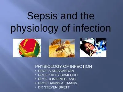 Sepsis and the physiology of infection