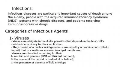 Infections: Infectious