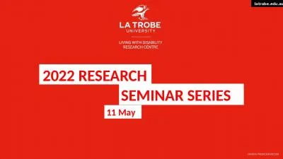 2022 RESEARCH  SEMINAR SERIES