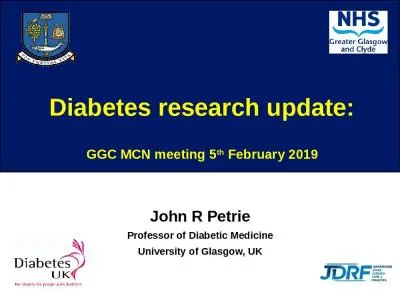 Diabetes research update: