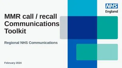 MMR call / recall Communications Toolkit