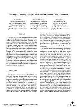 BoostingforLearningMultipleClasseswithImbalancedClassDistributionYanmi