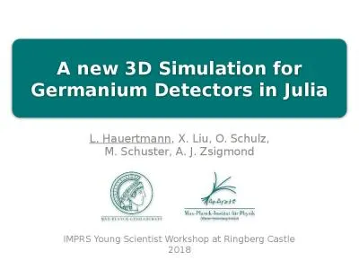 A new 3D Simulation for Germanium Detectors in Julia