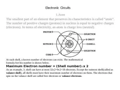 Electronic  Circuits 1.Atom