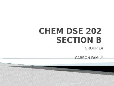 CHEM DSE 202  SECTION B