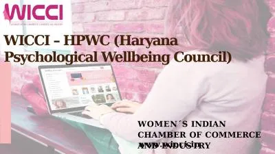 WICCI – HPWC (Haryana Psychological Wellbeing Council)