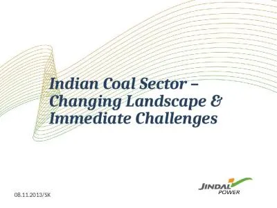 Indian  Coal Sector –