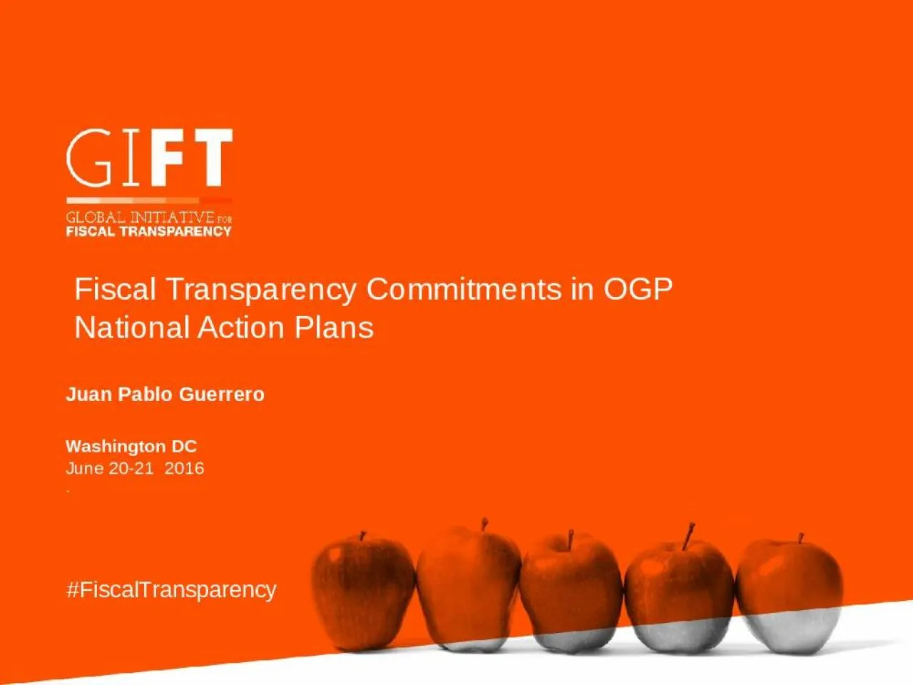 PPT-Fiscal Transparency Commitments in OGP