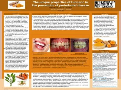 The unique properties of turmeric in the prevention of