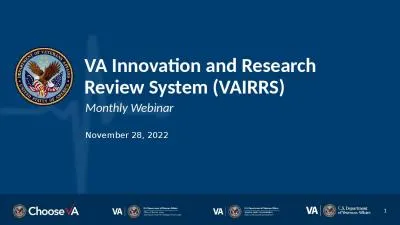 VA Innovation and Research