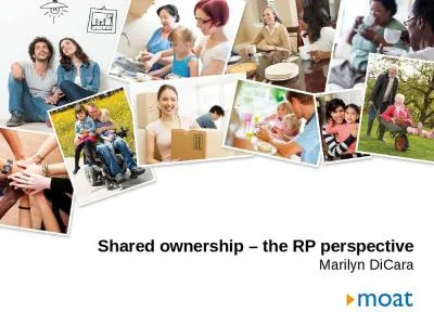 Shared ownership – the RP perspective