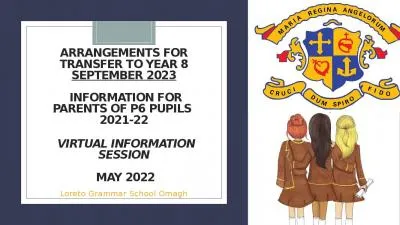 Arrangements for Transfer to Year 8